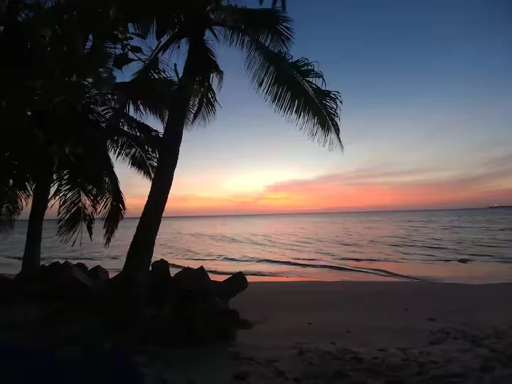 Sunset at Baru Beach House